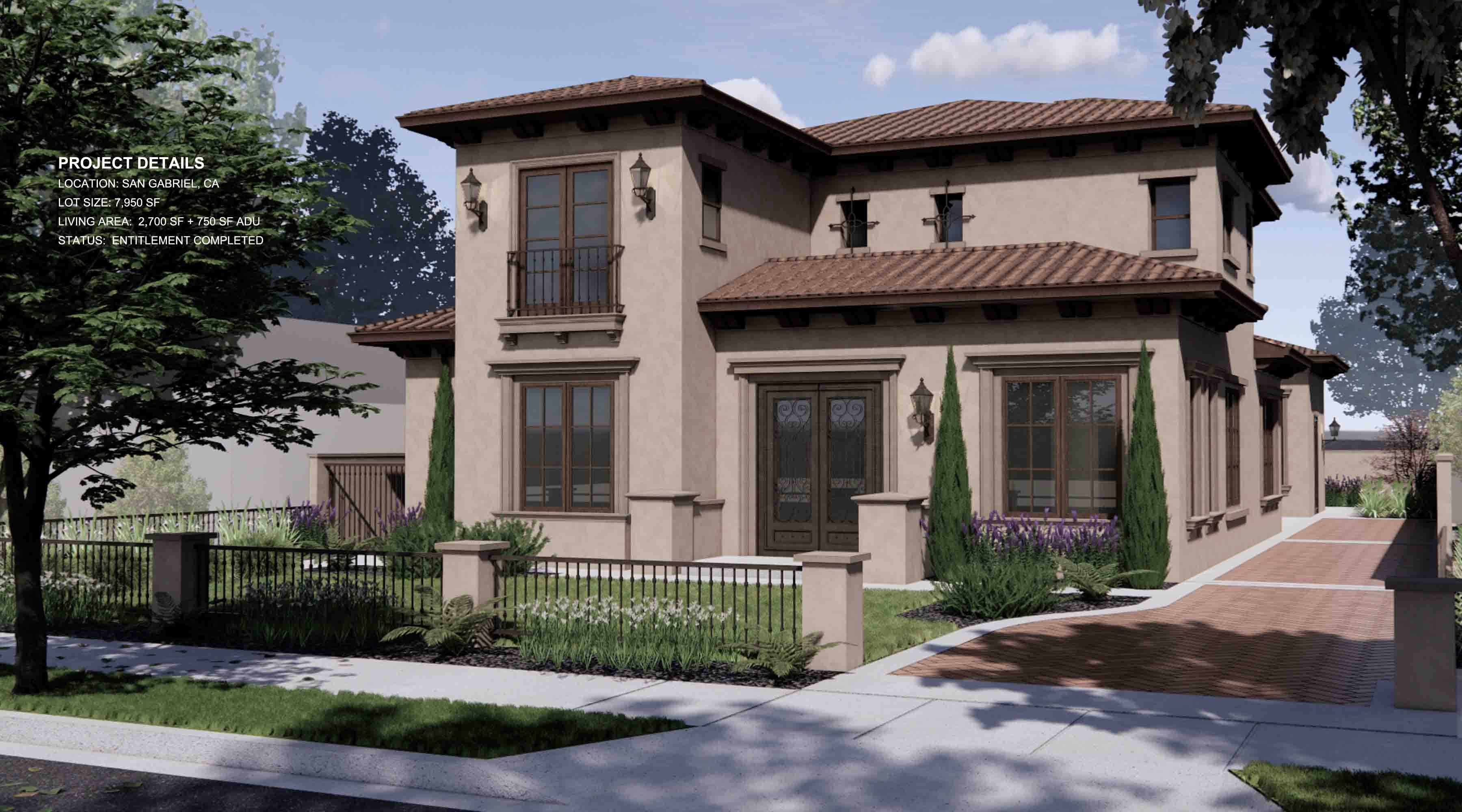 New Custom Residence with ADU Walnut, San Gabriel